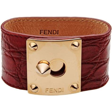 leather reversible bracelets from fendi|Fendi clothing for women.